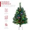 Best Choice Products Set of 2 24.5in Outdoor Pathway Christmas Trees Decor w/ LED Lights